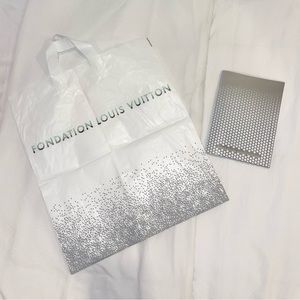 Louis Vuitton paper notebook & shopping bag